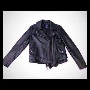 Madewell Ultimate Leather Motorcycle Jacket